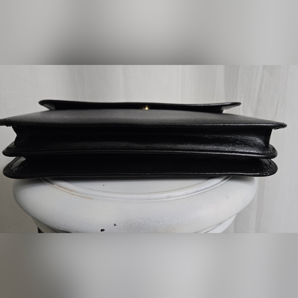 EUC Vintage Givenchy Gentleman Leather Unisex Clutch w/COA - Picture 7 of 11